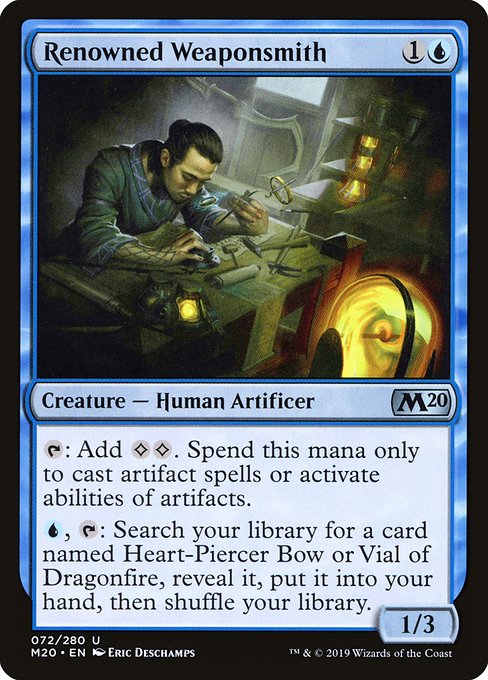 M20: Renowned Weaponsmith (Foil)
