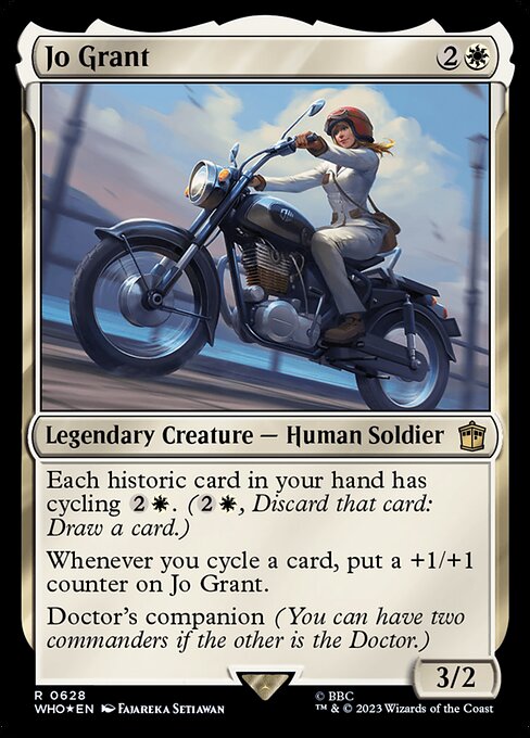WHO: Jo Grant (Surge Foil)