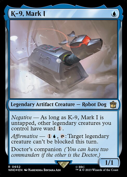 WHO: K-9, Mark I (Surge Foil)