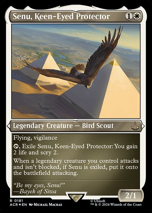 ACR: Senu, Keen-Eyed Protector (Foil Etched)