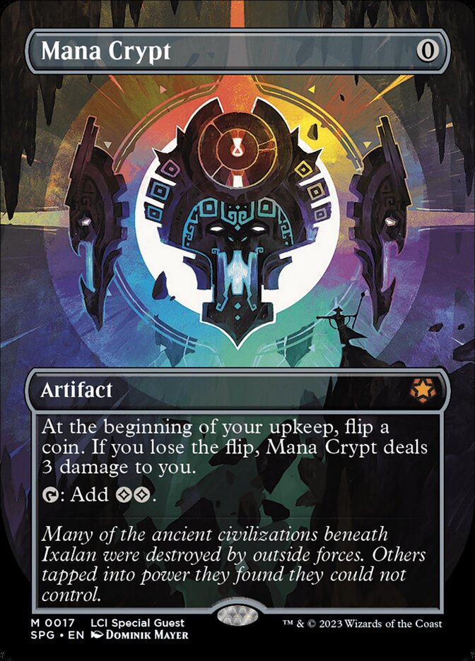 Mana Crypt (Borderless) [Foil] :: SPG