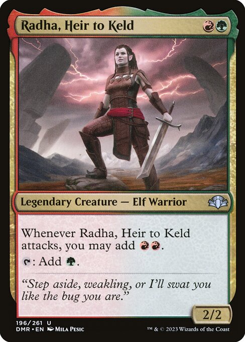 DMR: Radha, Heir to Keld (Foil)