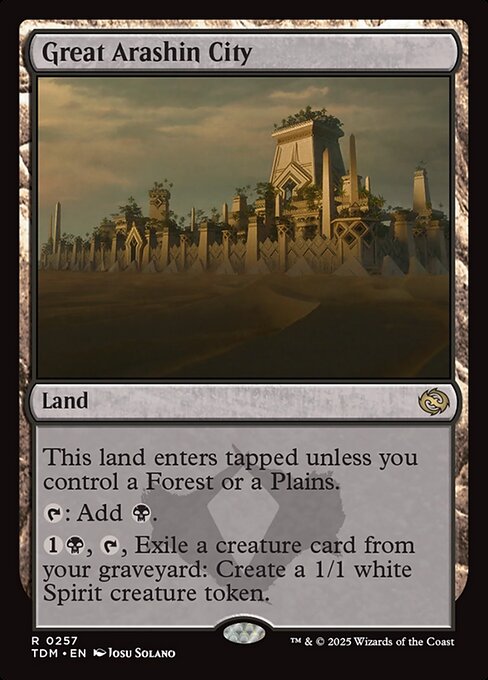 TDM: Great Arashin City