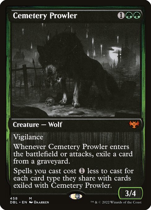 DBL: Cemetery Prowler (Foil)