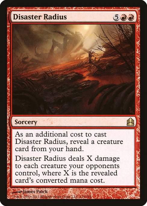 CMD: Disaster Radius