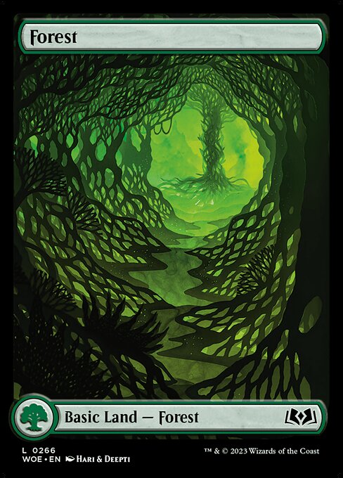 WOE: Forest (0266) (Foil)