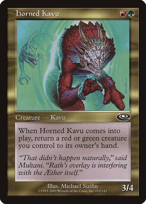 PLS: Horned Kavu (Foil)
