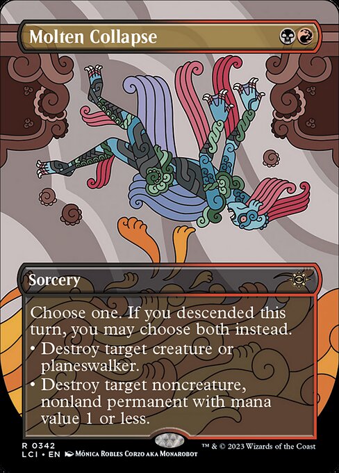 LCI: Molten Collapse (Borderless) (Foil)