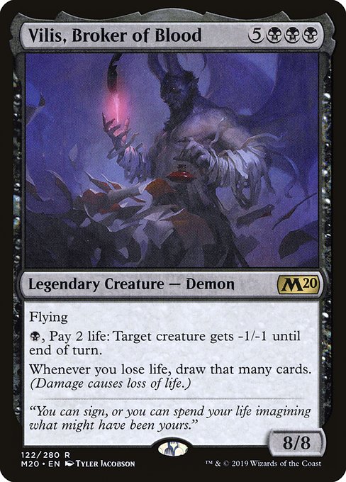 M20: Vilis, Broker of Blood