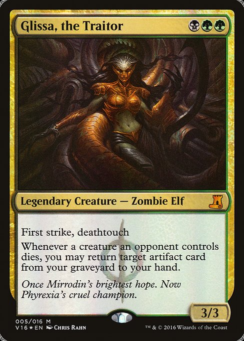 V16: Glissa, the Traitor (Foil)