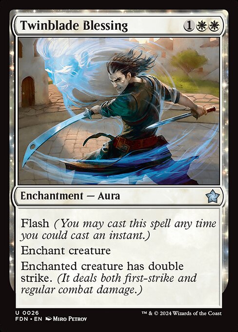 FDN: Twinblade Blessing (Foil)