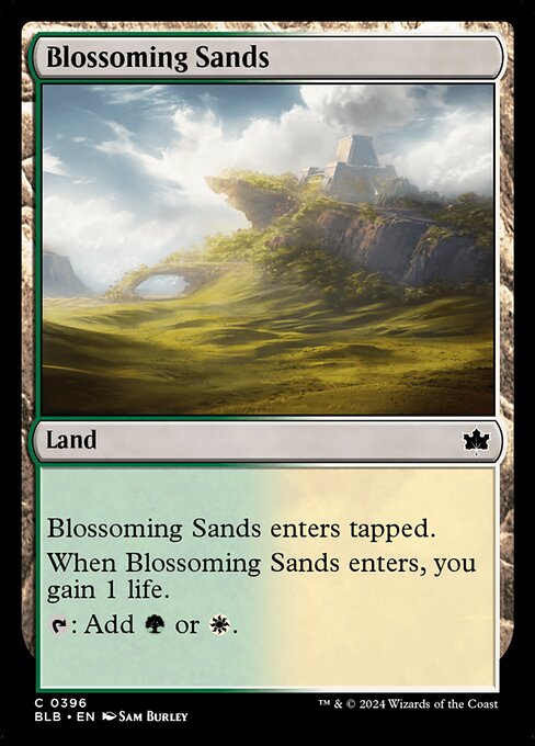 BLB: Blossoming Sands