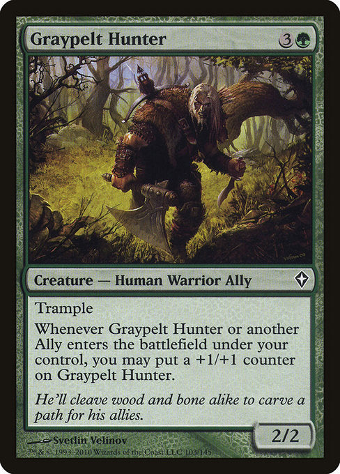 WWK: Graypelt Hunter (Foil)
