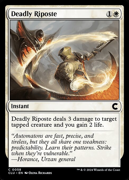 CLU: Deadly Riposte