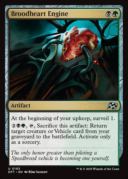 DFT: Broodheart Engine (Foil)