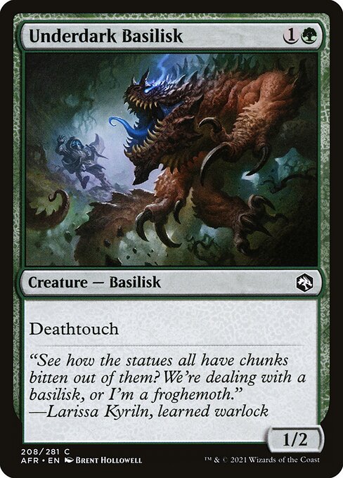 AFR: Underdark Basilisk (Foil)