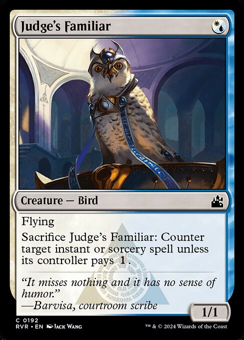 RVR: Judge's Familiar