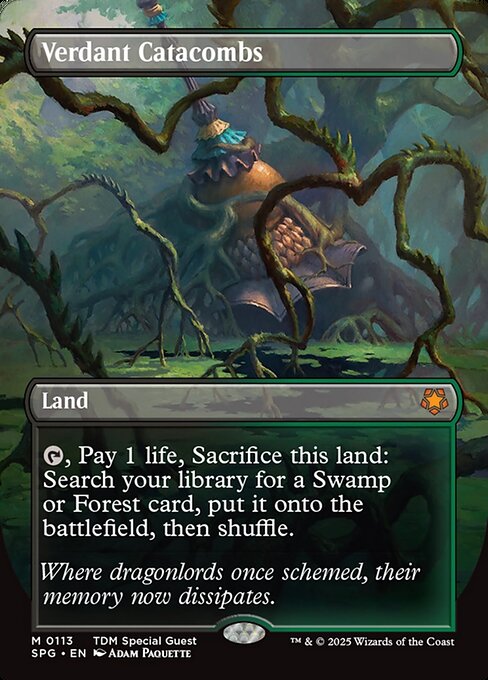 SPG: Verdant Catacombs (Borderless) (Foil)