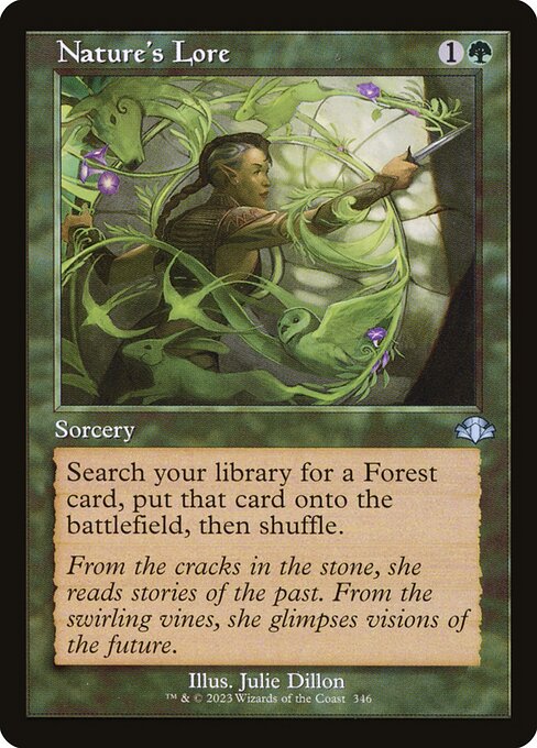 DMR: Nature's Lore (Retro Frame) (Foil)