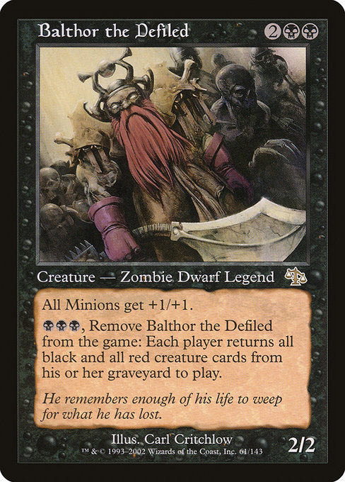 JUD: Balthor the Defiled (Foil)