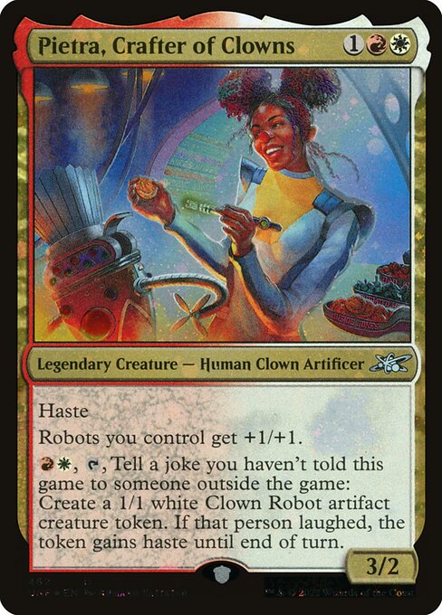 UNF: Pietra, Crafter of Clowns (Galaxy Foil)