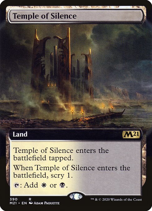 M21: Temple of Silence (Extended Art) (Foil)