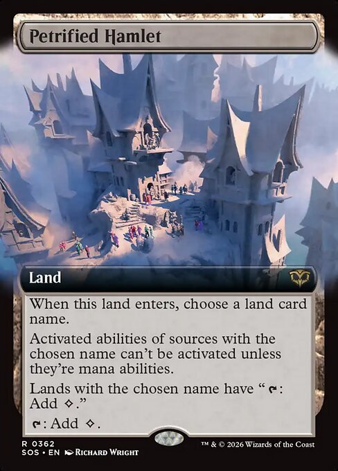 SOS: Petrified Hamlet (Extended Art) (Foil)