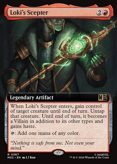 MSC: Loki's Scepter (Extended Art)