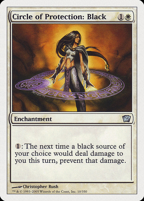 9ED: Circle of Protection: Black