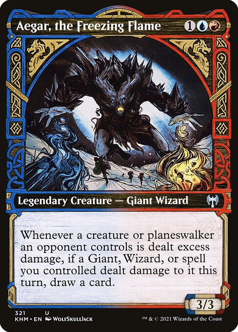 KHM: Aegar, the Freezing Flame (Showcase) (Foil)