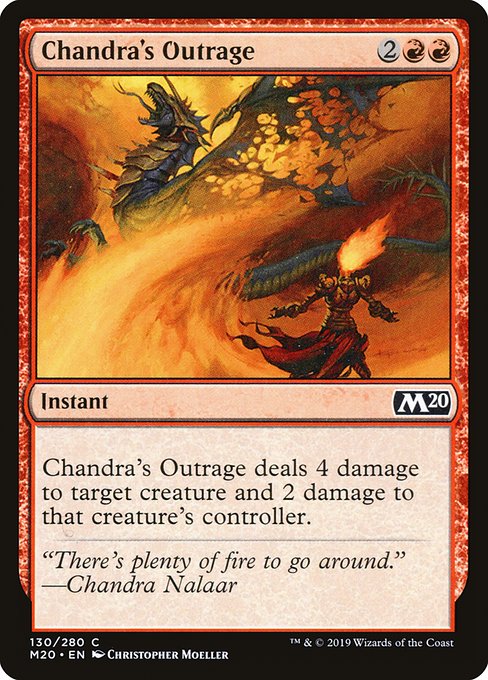 M20: Chandra's Outrage (Foil)