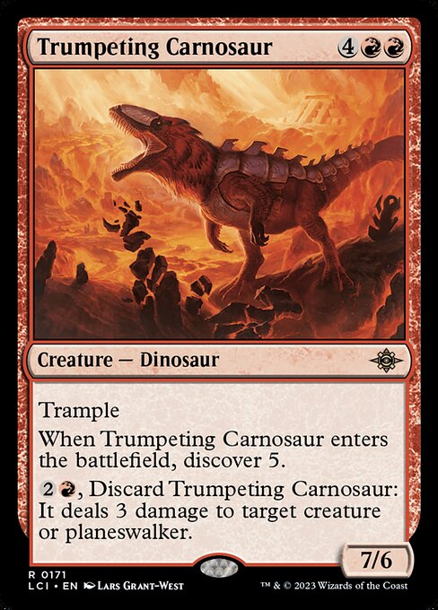 LCI: Trumpeting Carnosaur