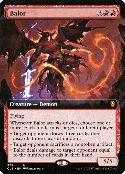 CLB: Balor (Extended Art) (Foil)