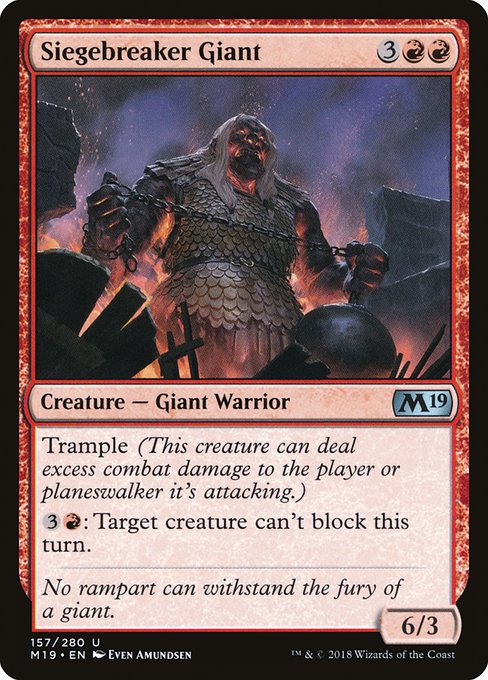 M19: Siegebreaker Giant (Foil)