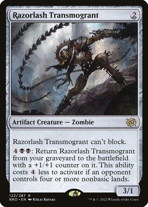 BRO: Razorlash Transmogrant