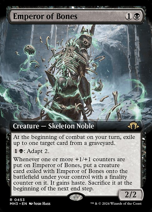 MH3: Emperor of Bones (Extended Art) (Foil)