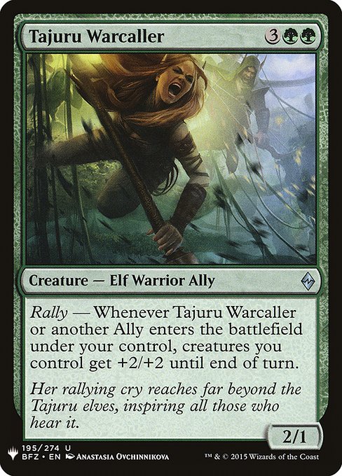PLST: Tajuru Warcaller