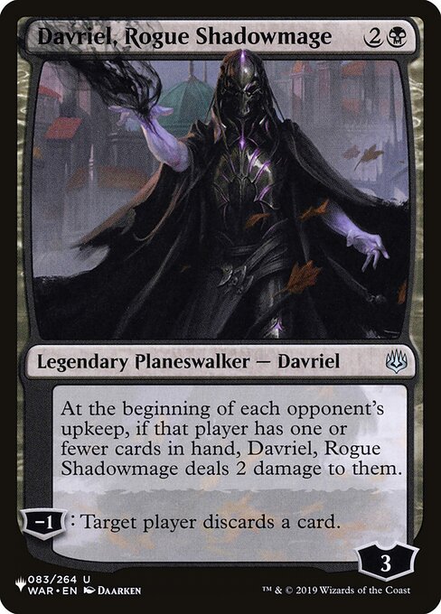 PLST: Davriel, Rogue Shadowmage