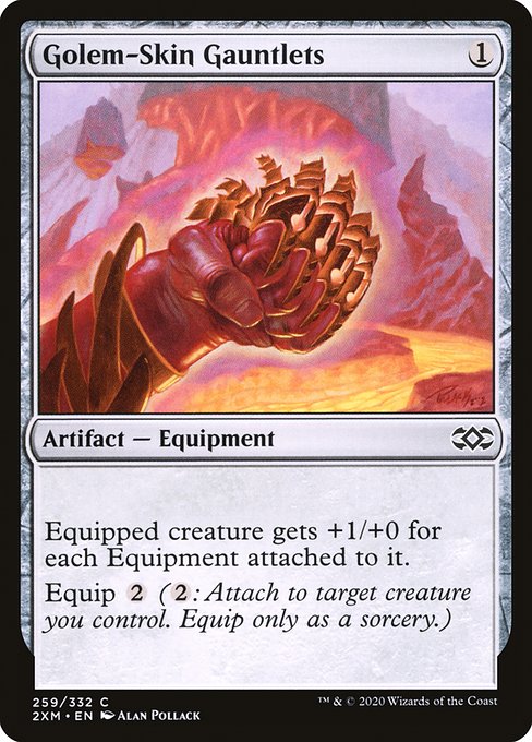 2XM: Golem-Skin Gauntlets (Foil)