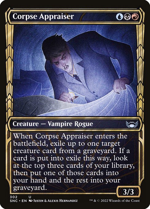 SNC: Corpse Appraiser (Showcase) (Foil)