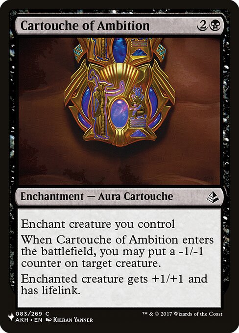 PLST: Cartouche of Ambition