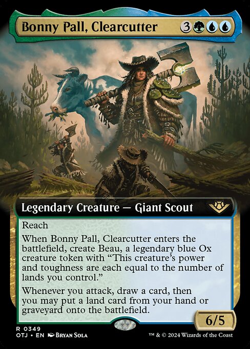 OTJ: Bonny Pall, Clearcutter (Extended Art) (Foil)