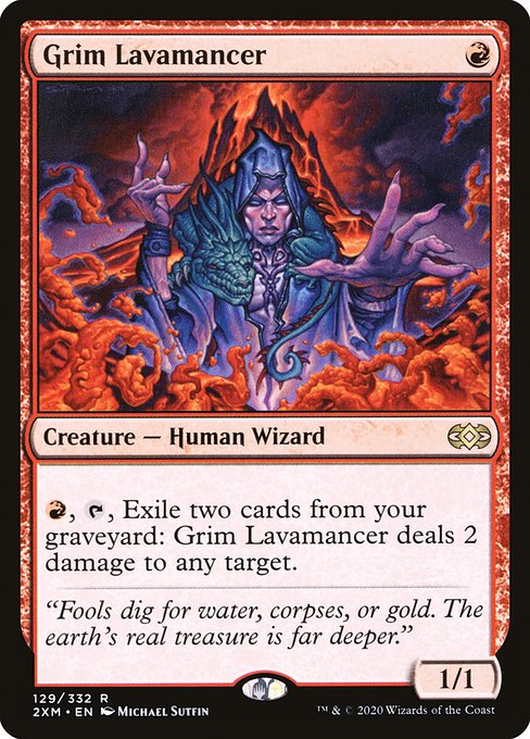 2XM: Grim Lavamancer (Foil)