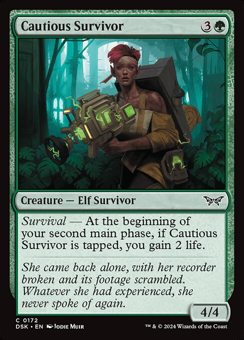 DSK: Cautious Survivor