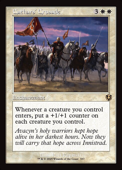 INR: Cathars' Crusade (Retro Frame) (Foil)