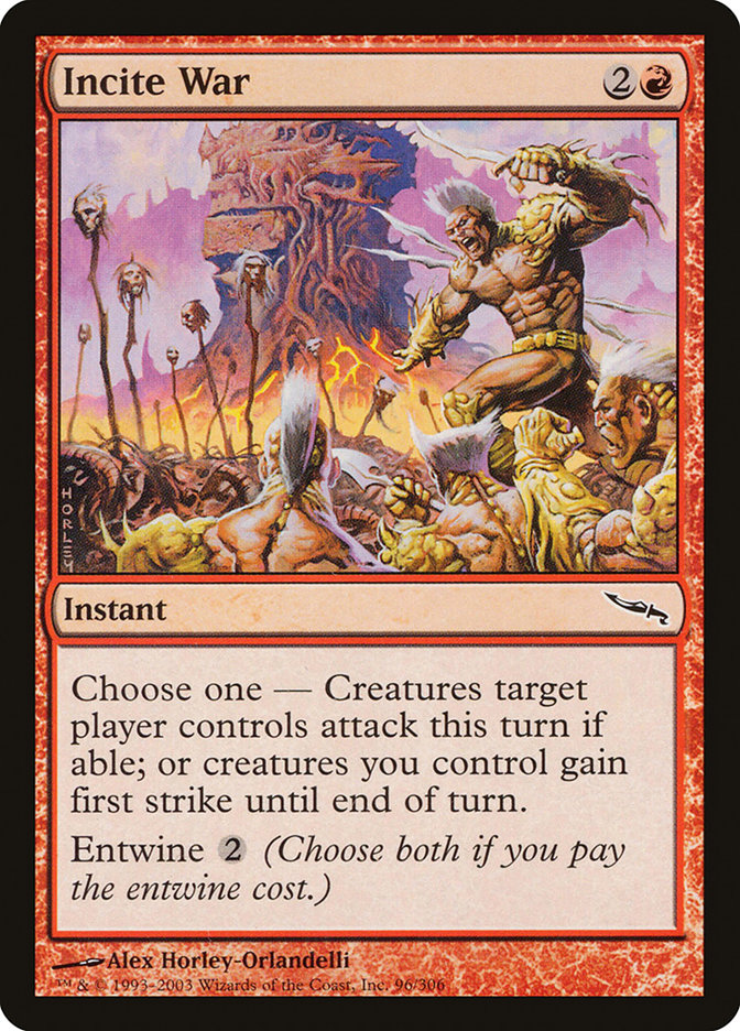 Incite War [Foil] :: MRD