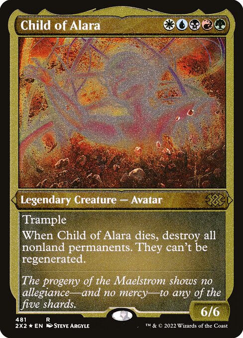 2X2: Child of Alara (Foil Etched)