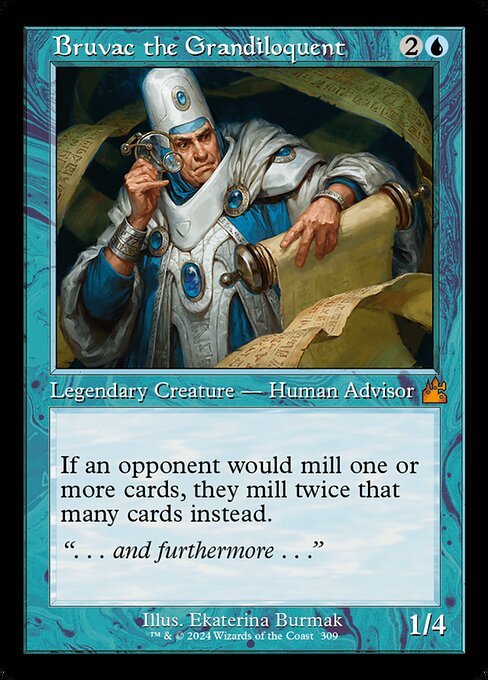 RVR: Bruvac the Grandiloquent (Retro Frame)