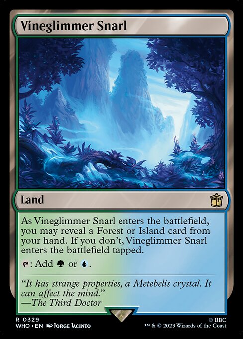 WHO: Vineglimmer Snarl (Foil)