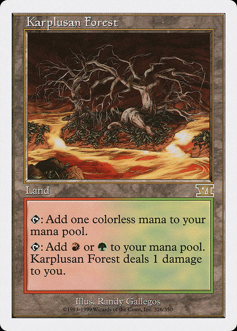 6ED: Karplusan Forest